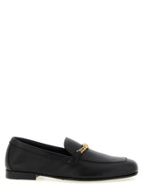 Black Calfskin Slip-On Loafers