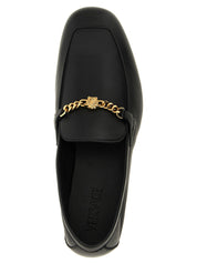Black Calfskin Slip-On Loafers