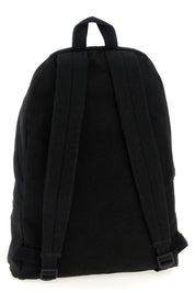 Black Cotton Backpack
