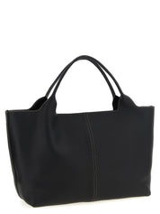 Black Calfskin Tote Bag