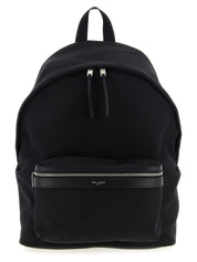 Saint Laurent Black Polyamide Backpack