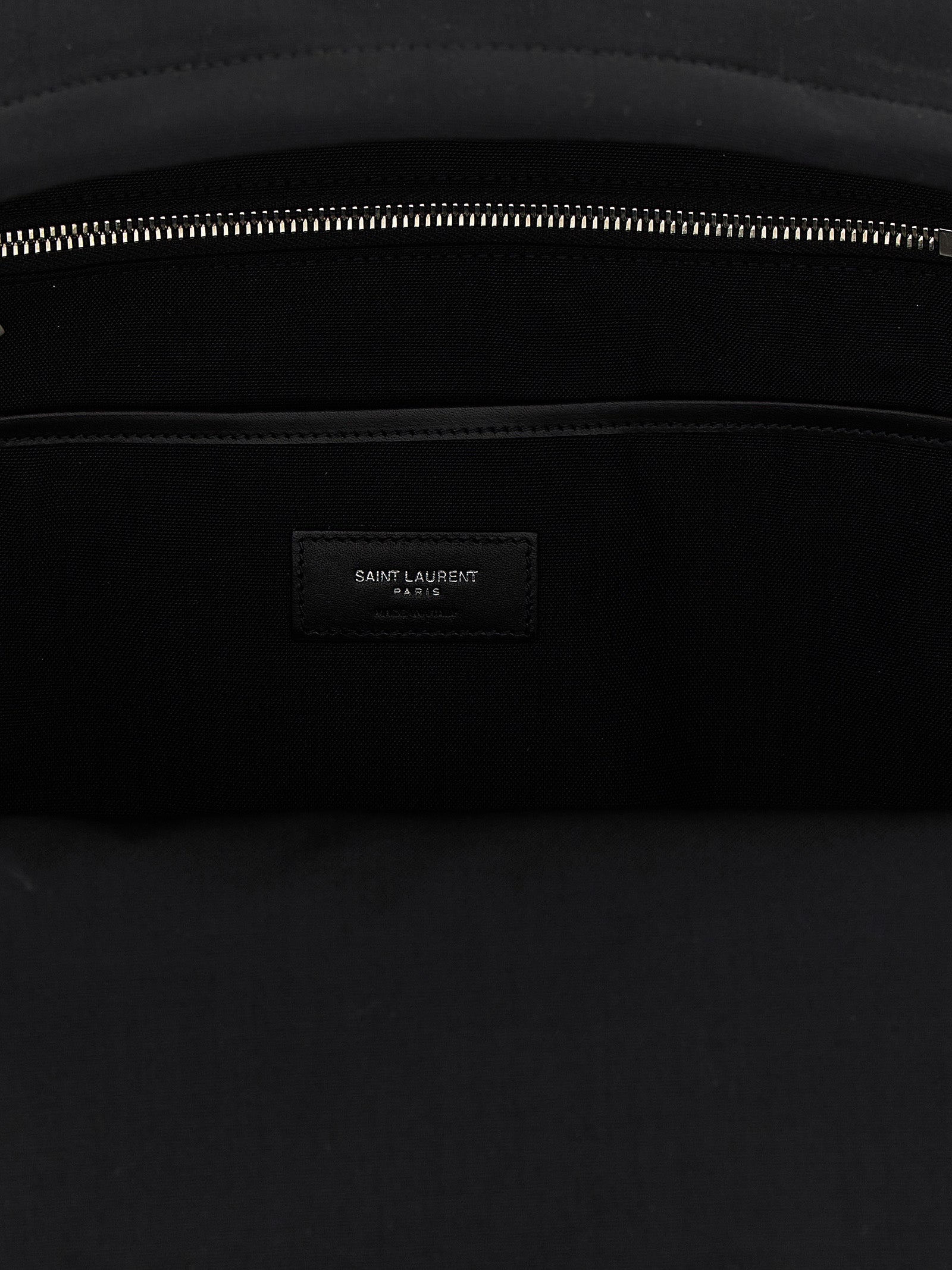 Saint Laurent Black Polyamide Backpack