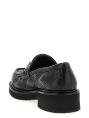 Black Lamb Leather Slip-On Loafers