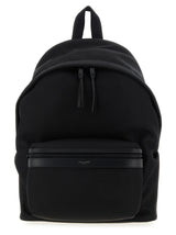 Saint Laurent Black Polyamide Backpack