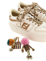 Multicolor Calfskin Platform Sneakers