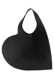 Black Cowhide Shoulder Bag