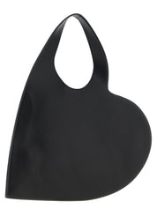 Black Cowhide Shoulder Bag