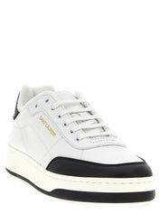 Bicolor Calfskin Low Top Sneakers