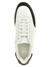 Bicolor Calfskin Low Top Sneakers