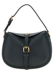 Bicolor Calfskin Crossbody Bag