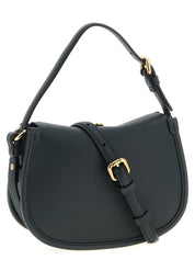 Bicolor Calfskin Crossbody Bag