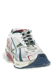 Multicolor Polyethylene Athletic Sneakers