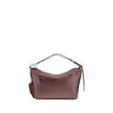 Bordeaux Calf Leather Bos Taurus Shoulder Bag