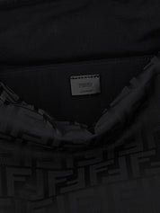 Black Polyamide Shoulder Bag