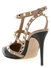 Valentino Garavani Black Lamb Leather High Heel Pumps