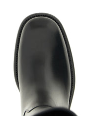 Burberry Black Calfskin Over The Knee