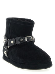 Balenciaga Black Calfskin Ankle Boots