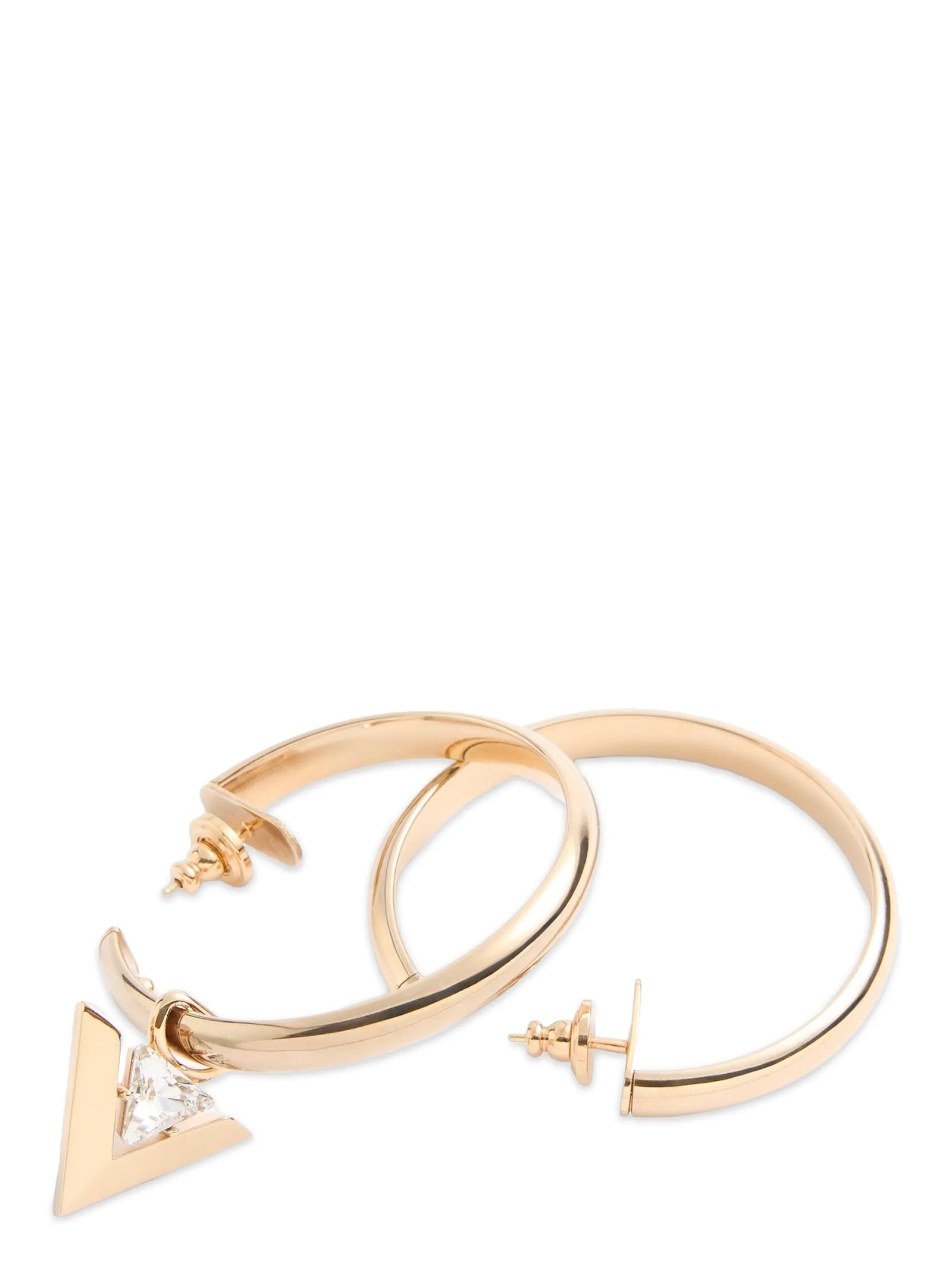 Valentino Garavani Gold Brass Earrings