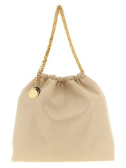 Beige Polyester Shoulder Bag