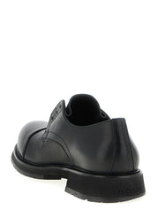 Balenciaga Black Bull Skin Slip-On Loafers