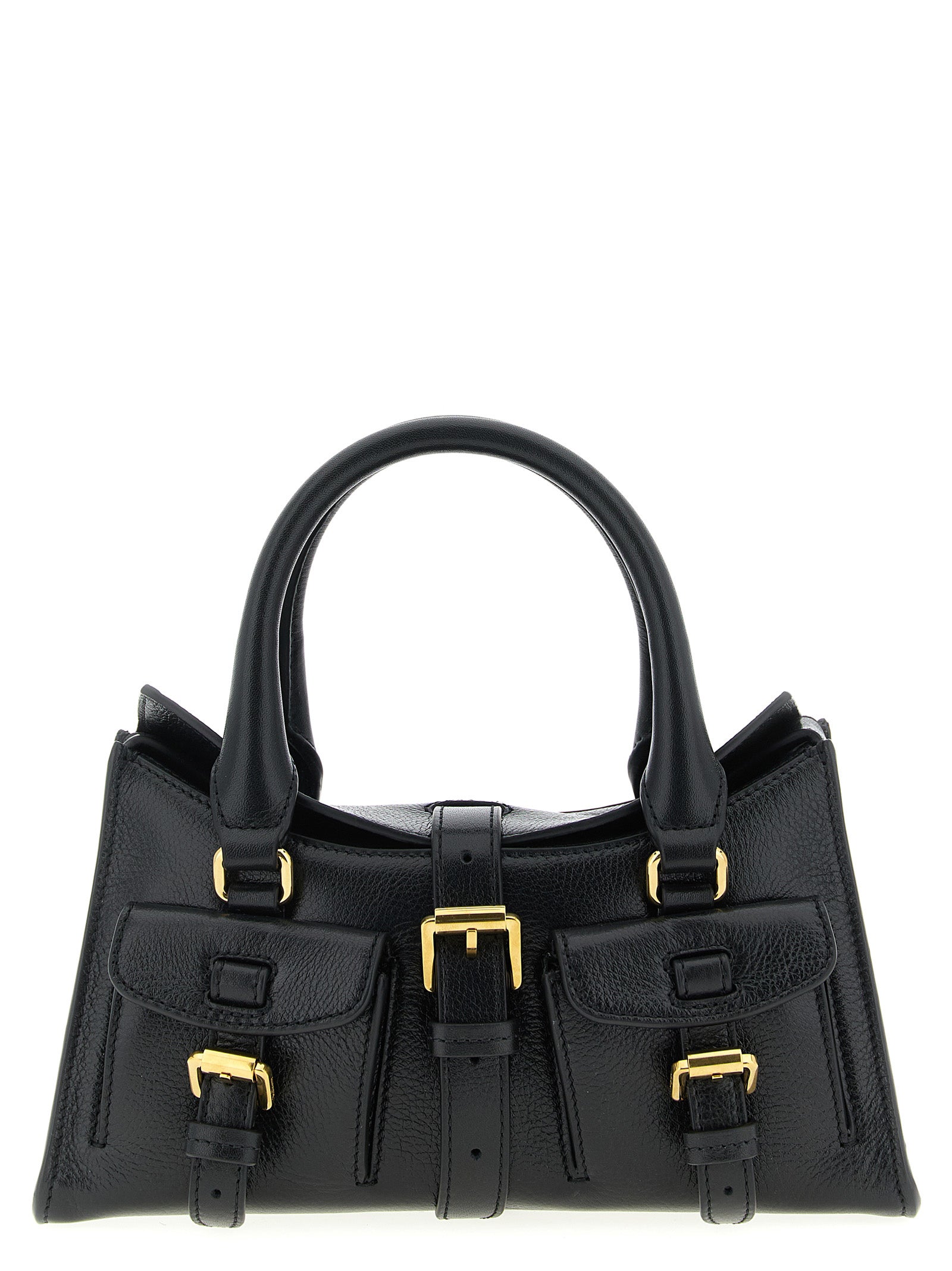 Black Calfskin Handbag