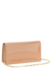 Multicolor Calfskin Clutch Bag