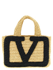 Black Viscose Tote Bag