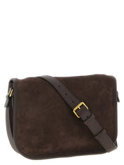 Valentino Garavani Brown Cowhide Crossbody Bag