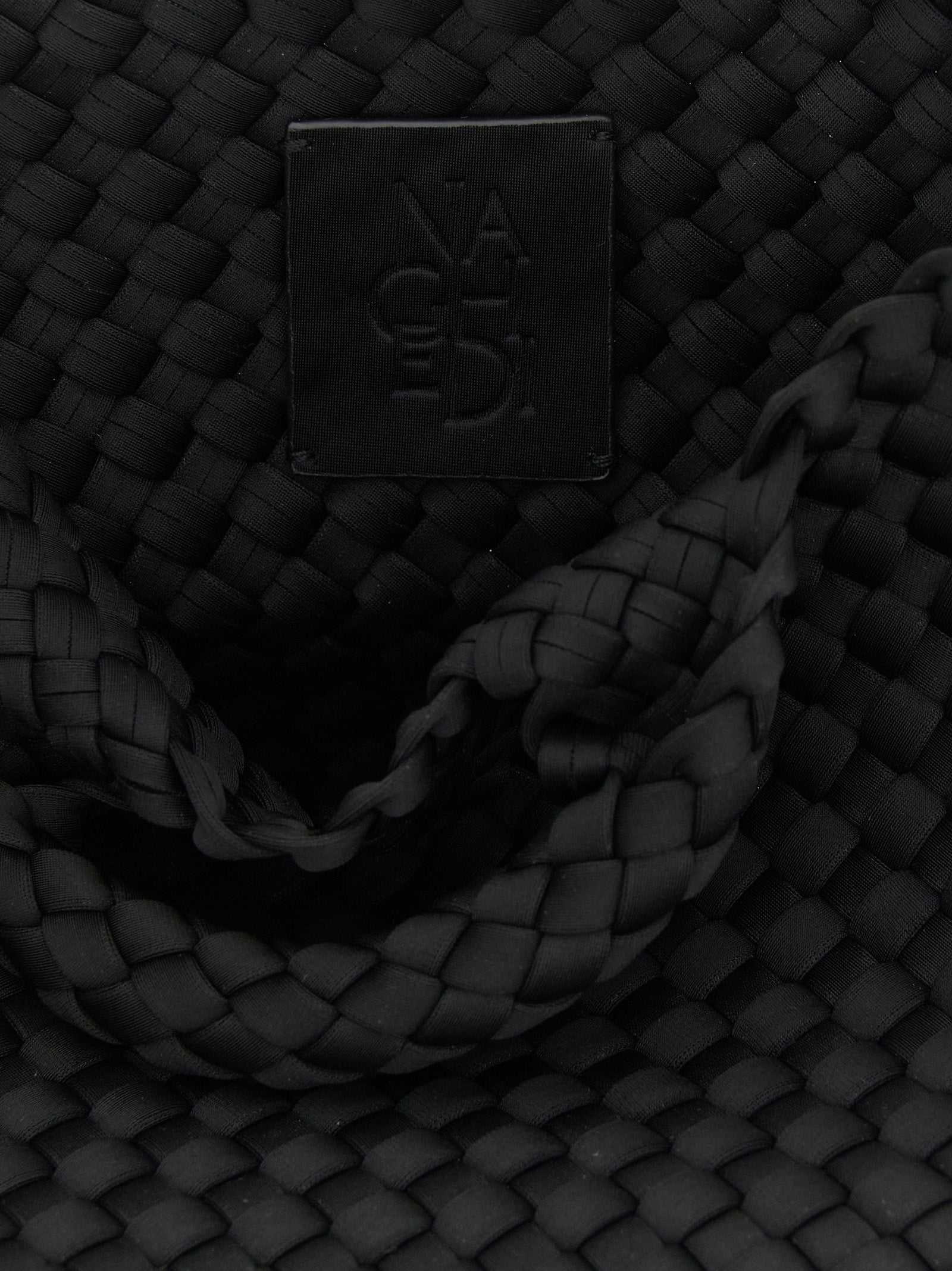 Black Neoprene Tote Bag