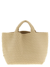 Beige Neoprene Tote Bag