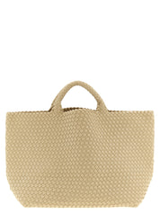 Beige Neoprene Tote Bag