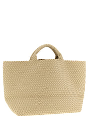 Beige Neoprene Tote Bag