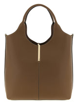 Brown Calfskin Handbag