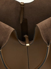 Brown Calfskin Handbag