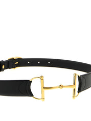 Gucci Black Calfskin Regular Belt