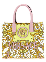 Multicolor Cotton Tote Bag
