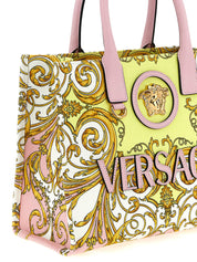 Multicolor Cotton Tote Bag