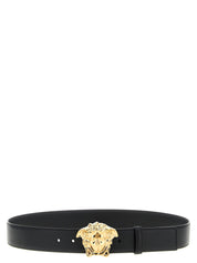 Black Calfskin Regular Belt