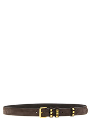 Brown Cowhide Belt