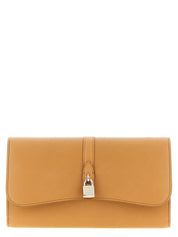 Beige Polyamide Cardholder