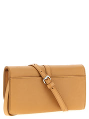 Beige Polyamide Cardholder