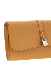 Beige Polyamide Cardholder