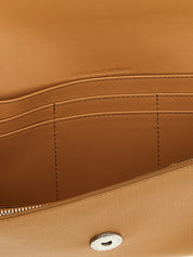 Beige Polyamide Cardholder