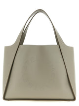 Beige Polyamide Tote Bag