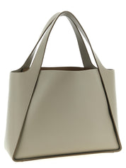 Beige Polyamide Tote Bag