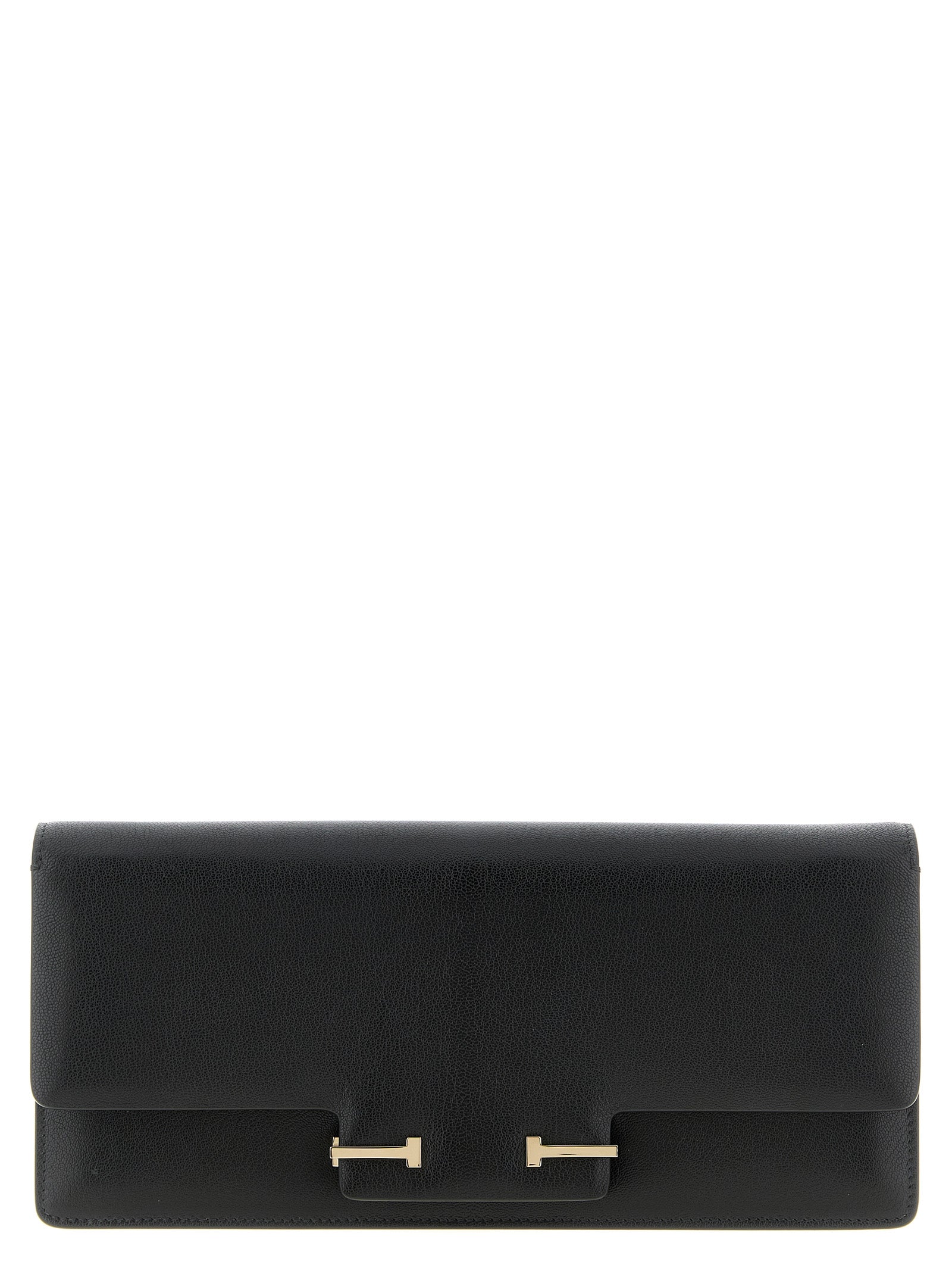Black Goatskin Shoulder Bag