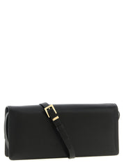 Black Goatskin Shoulder Bag