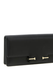 Black Goatskin Shoulder Bag
