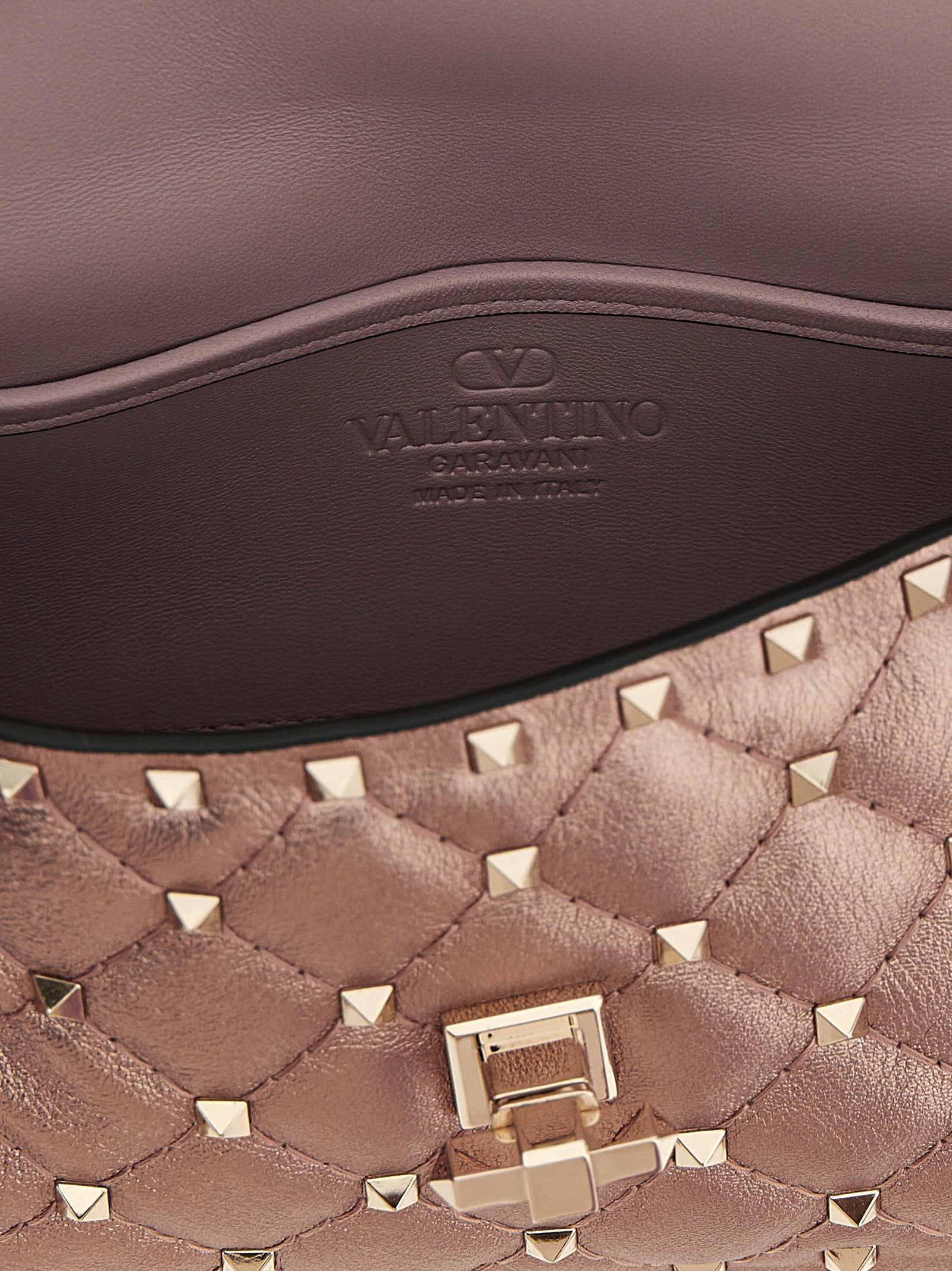 Valentino Garavani Multicolor Lamb Leather Shoulder Bag