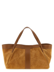 Brown Polyethylene Shoulder Bag